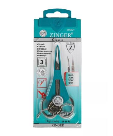 ZINGER Manicure scissors for cuticle and burrs - Buy Online on GoSupps.com
