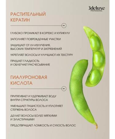 3DELUXE Hair filler keratin restoration professional - Buy Online on GoSupps.com