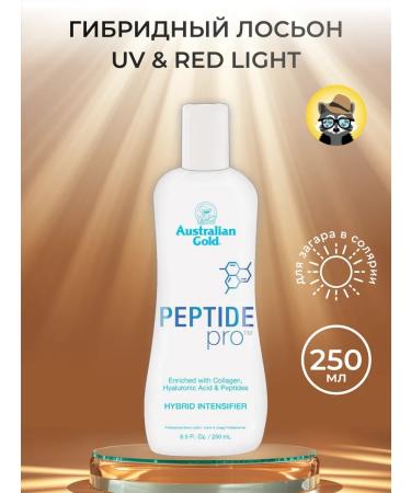 Australian Gold PEPTIDE PRO ZARAR cream in solarium 250ml