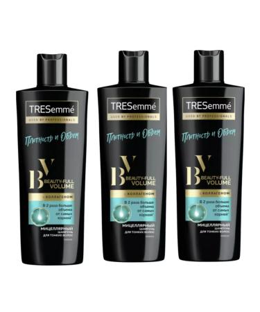 TRESemme Shampoo density and volume 400 ml x 3 pcs