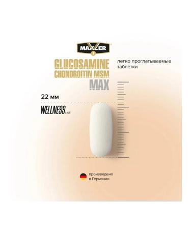 Glucosamine chondroitin MSM maxler for joints 90 tab - Buy Online on GoSupps.com