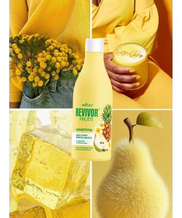 Belita Hair shampoo Revivor fruitti pineapple and pear 500 ml - Buy Online on GoSupps.com