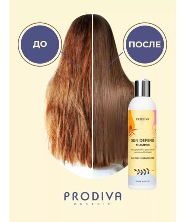 Prodiva Organic Salufantic shampoo with collagen and coconut aroma 250 ml - Buy Online on GoSupps.com