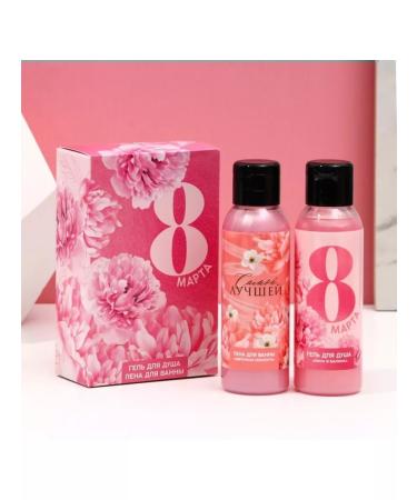 In Mother's Hands Gift set of cosmetics for March 8 gel and foam 100ml