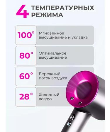 Eastern Hair hair dryer Powerful with nozzles 5 in 1 - Buy Online on GoSupps.com