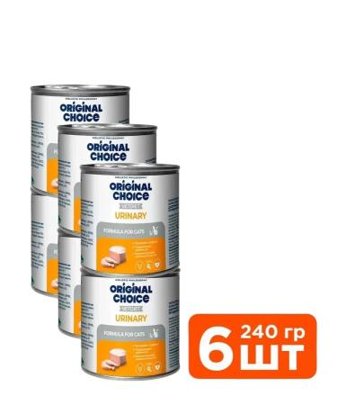 Original Choice Wet food for cats Original Chois Urinary 6x240 g