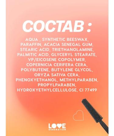 Love Generation Mascara volumetric Tentacle Volume Black - Buy Online on GoSupps.com