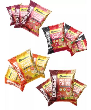 Mix chips 4p3 with bacon delicate cheese crab chili 50 g