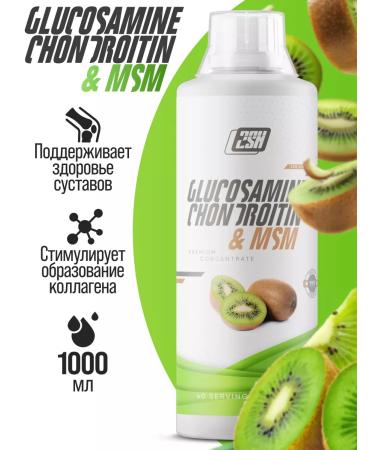 2SN Glucosamine chondroitin MSM for joints and ligaments 1000ml kiwi
