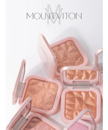 MountViton Highlighter dry for the face and body (pink collection) - Buy Online on GoSupps.com