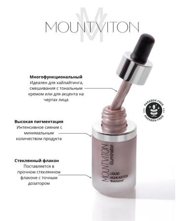 MountViton Highlighter liquid for the face and body - Buy Online on GoSupps.com