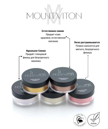 MountViton Highlighter for the face and body pigmented - Buy Online on GoSupps.com