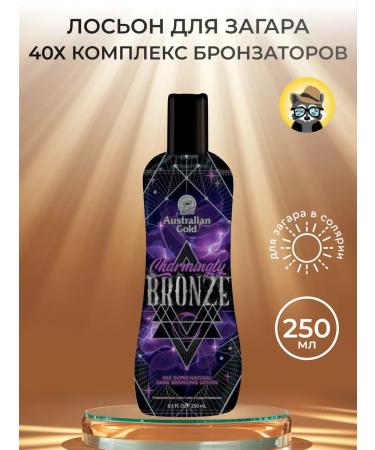 Australian Gold Charmingly Bronze 40x tan cream in a solarium 250 ml
