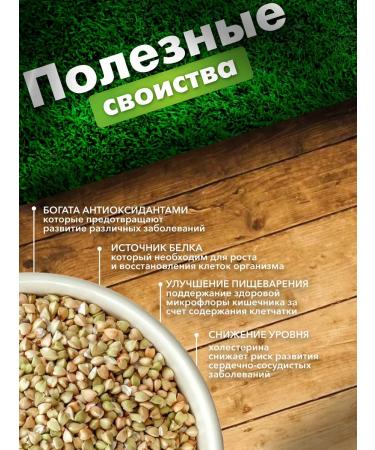 Tastes of nature Green buckwheat 5 kg - Buy Online on GoSupps.com