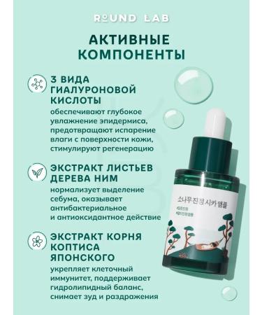 round lab Facial serum for oily skin with centella - Buy Online on GoSupps.com