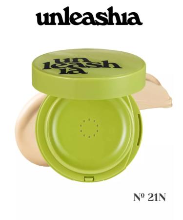 UNLEASHIA Tonal Kushon Healthy Green Cushion #21 SPF30
