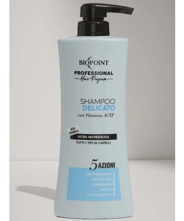 BIOPOINT Delicate shampoo with 400 ml keratin