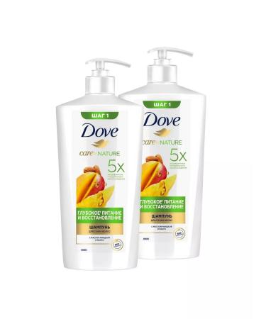 DOVE Shampoo deep nutrition and recovery 630 ml set2pcs