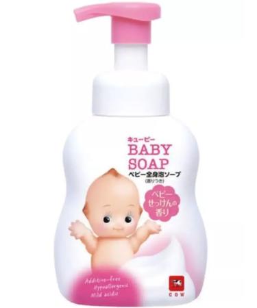 COW Baby Soap children's foam for hair and body without tears 400ml
