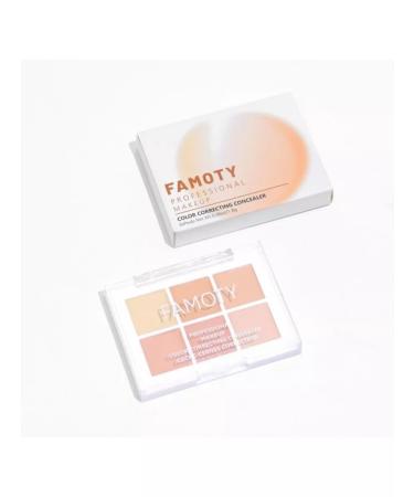 Glitter gulch Palette of concealers 6 shades for makeup - Buy Online on GoSupps.com