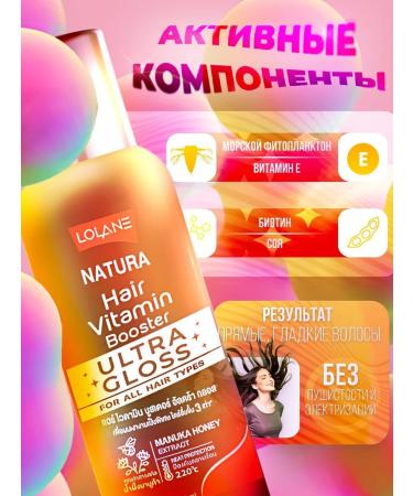 LOLANE Cure Buster "Ultraglyantsevo" 250ml - Buy Online on GoSupps.com