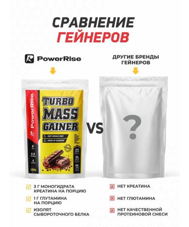 PowerRise Gainer for gaining mass - Buy Online on GoSupps.com