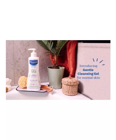 Mustela Mustel delicate cleansing gel for bathing children 500ml - Buy Online on GoSupps.com