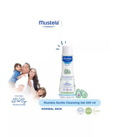 Mustela Mustel delicate cleansing gel for bathing children 200ml - Buy Online on GoSupps.com