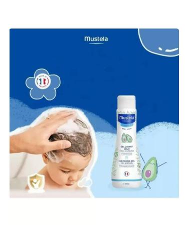 Mustela Mustel delicate cleansing gel for bathing children 200ml - Buy Online on GoSupps.com