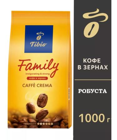 TIBIO Family Caffe Crema coffee 1000 g