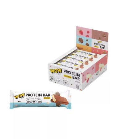 WOWBAR Bank protein cream cookies 40g 15pcs