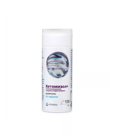 VITATEKA Ketomizol shampoo from dandruff + zinc "Vitakate" 150 1 pc - Buy Online on GoSupps.com
