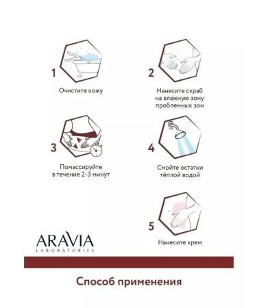 ARAVIA professional Chocolate cocoa-scrub for body - Buy Online on GoSupps.com