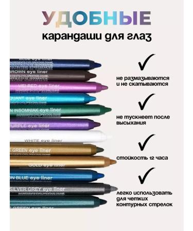 Didor Cosmetics A set of pencils for the eyes and lips - Buy Online on GoSupps.com