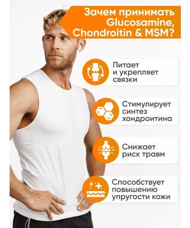 2SN Glucosamine Chondroitin MSM Liquid Joint Supplement 500ml Orange - Buy Online on GoSupps.com