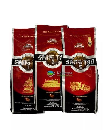 TRUNG NGUYEN Vietnamese coffee ground Sang Tao 1.2.3 (3 to 340g) - Buy Online on GoSupps.com