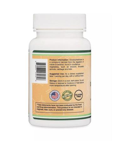 Double Wood Supplements DIM Diindolillemtan 400 mg 60 capsules - Buy Online on GoSupps.com