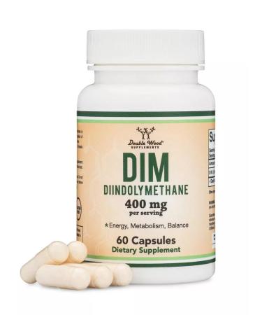 Double Wood Supplements DIM Diindolillemtan 400 mg 60 capsules - Buy Online on GoSupps.com