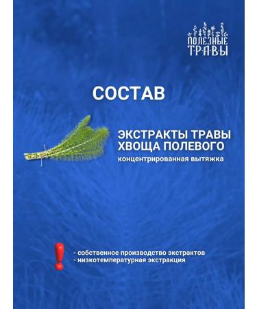 bee and man Field horsetail extract in capsules - Buy Online on GoSupps.com