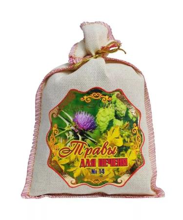 Honey and Jam Phytosbor # 14 grass for liver 150 grams