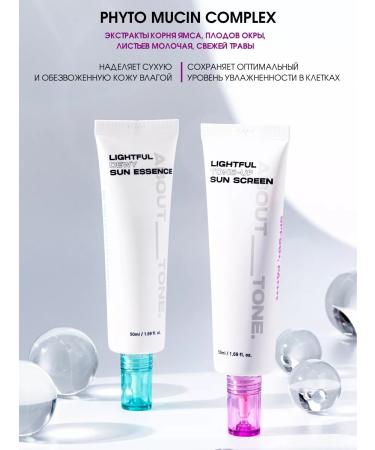 ABOUT TONE Sunscreen for face cream tinting 50 SPF - Buy Online on GoSupps.com