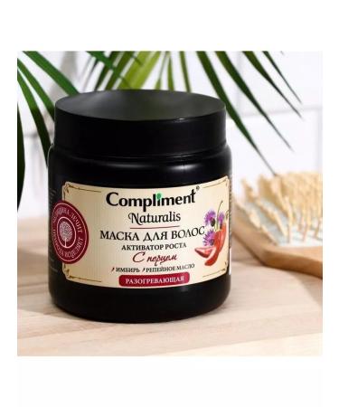 Compliment Hair mask "Naturalis" growth activator with pepper - Buy Online on GoSupps.com