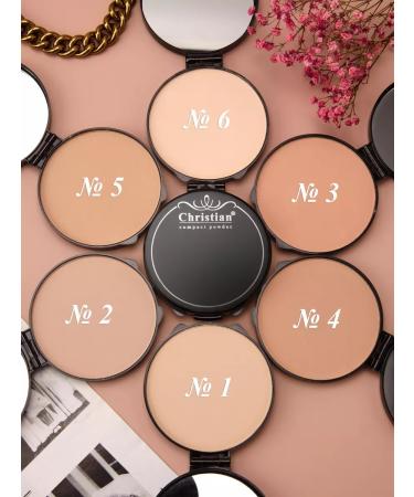 Christian Compact powder for face No. 02 Black - Buy Online on GoSupps.com