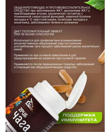 Eco Teremok Chaga Altai 60 cap. - Buy Online on GoSupps.com