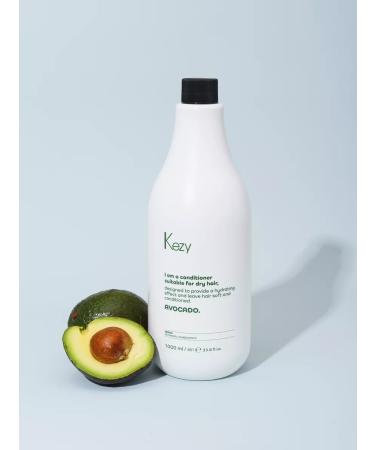 KEZY Avocado air conditioning for dry hair i am 1000 ml - Buy Online on GoSupps.com