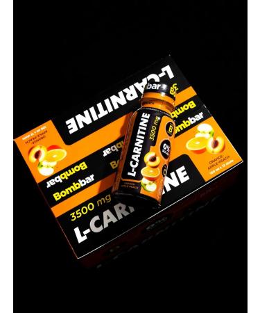 BombBar Fat -burner L carnitin liquid 12 pcs x 100 ml - Buy Online on GoSupps.com