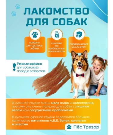 Trezor the Dog Goodies for dogs and cats chicken pieces 100g - Buy Online on GoSupps.com