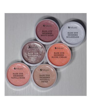 silcare Nail Gel Silkar with Shimmer Misty Rose 50 ml shimmer - Buy Online on GoSupps.com