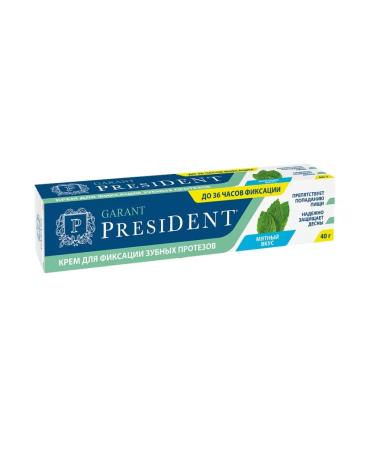 President Cream for fixing dentures 40 ml with mint 1UP