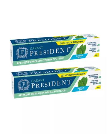 President Cream for fixing dentures 40 ml with mint 2UP